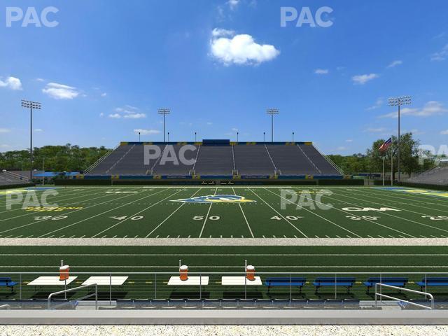 Seating view for Delaware Stadium Section Loge 105