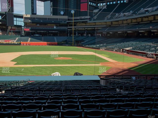 Seating view for Chase Field Section 127