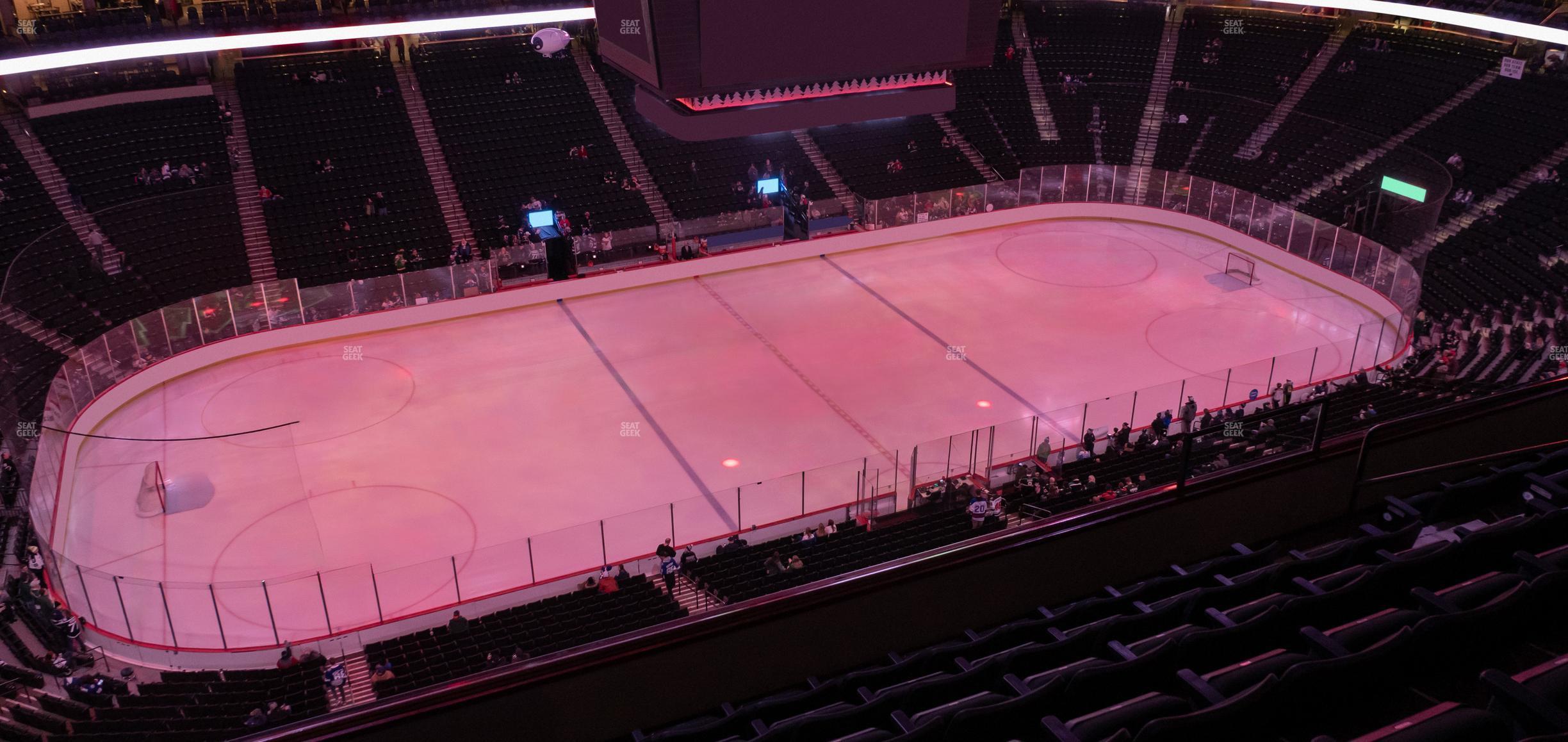 Seating view for Xcel Energy Center Section 206