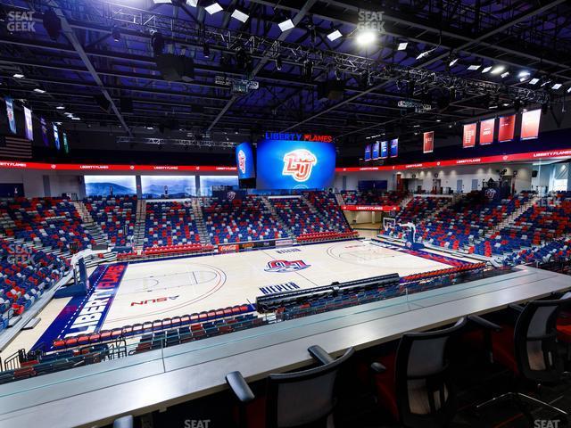 Seating view for Liberty Arena Section Loge Box 9