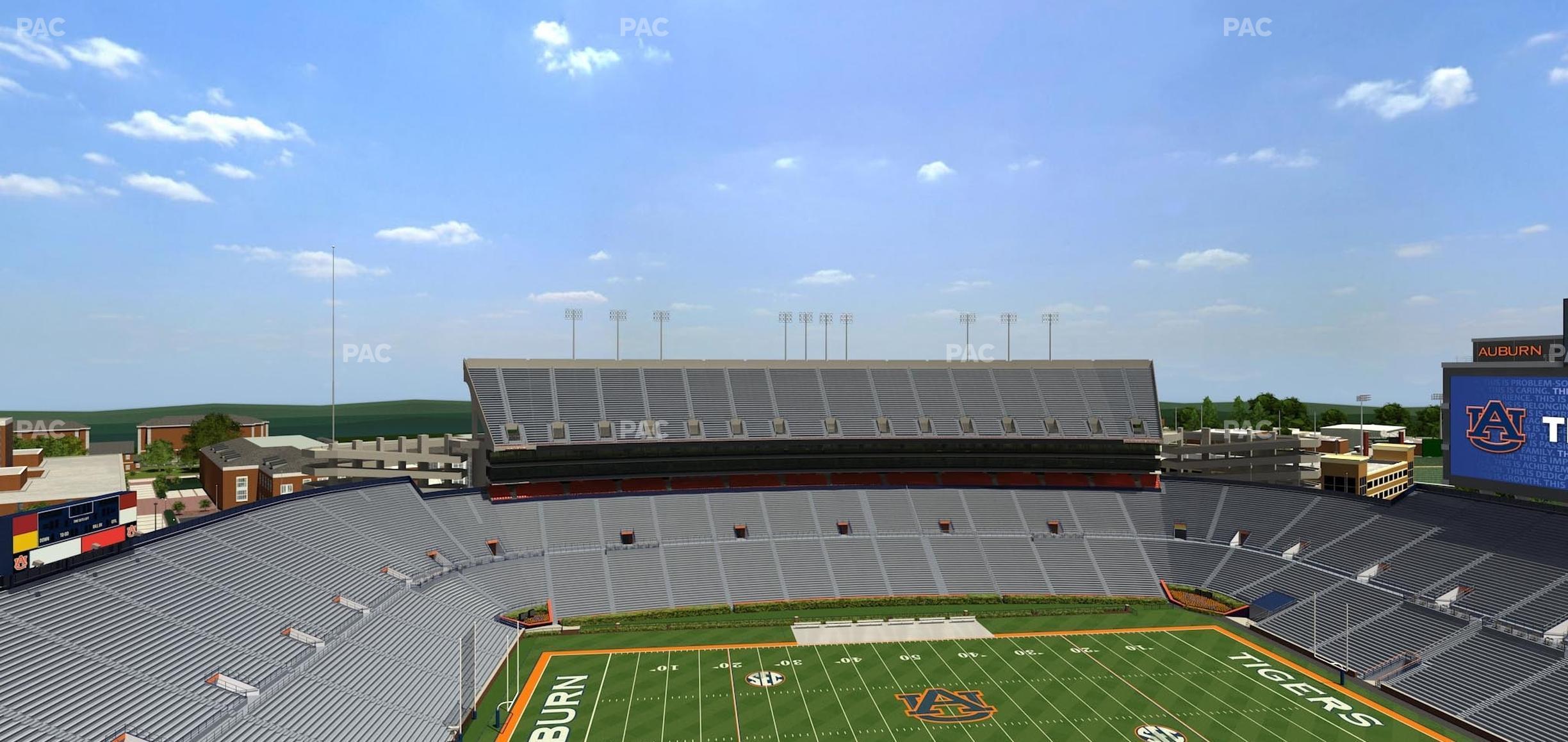 Seating view for Jordan-Hare Stadium Section 51