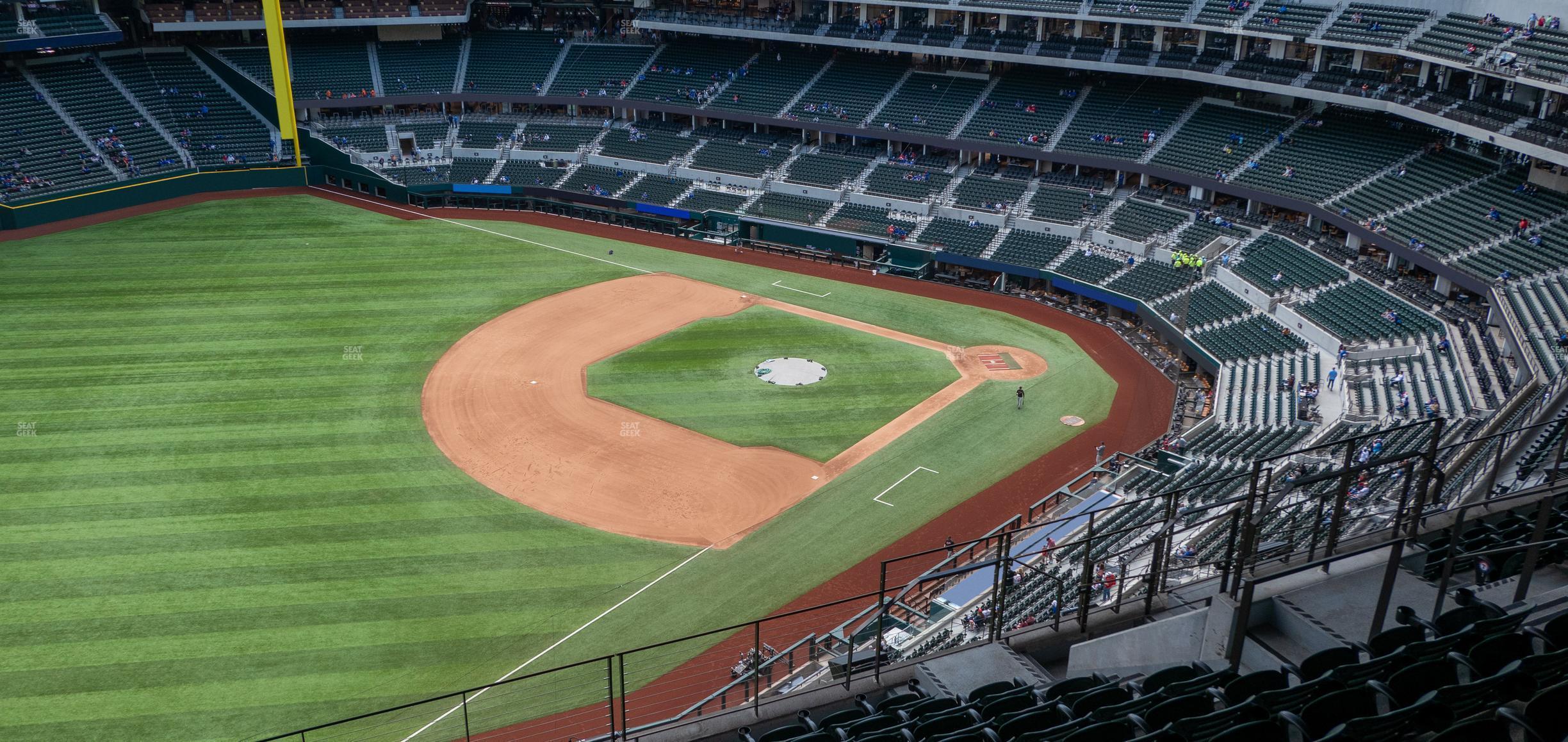 Seating view for Globe Life Field Section 302