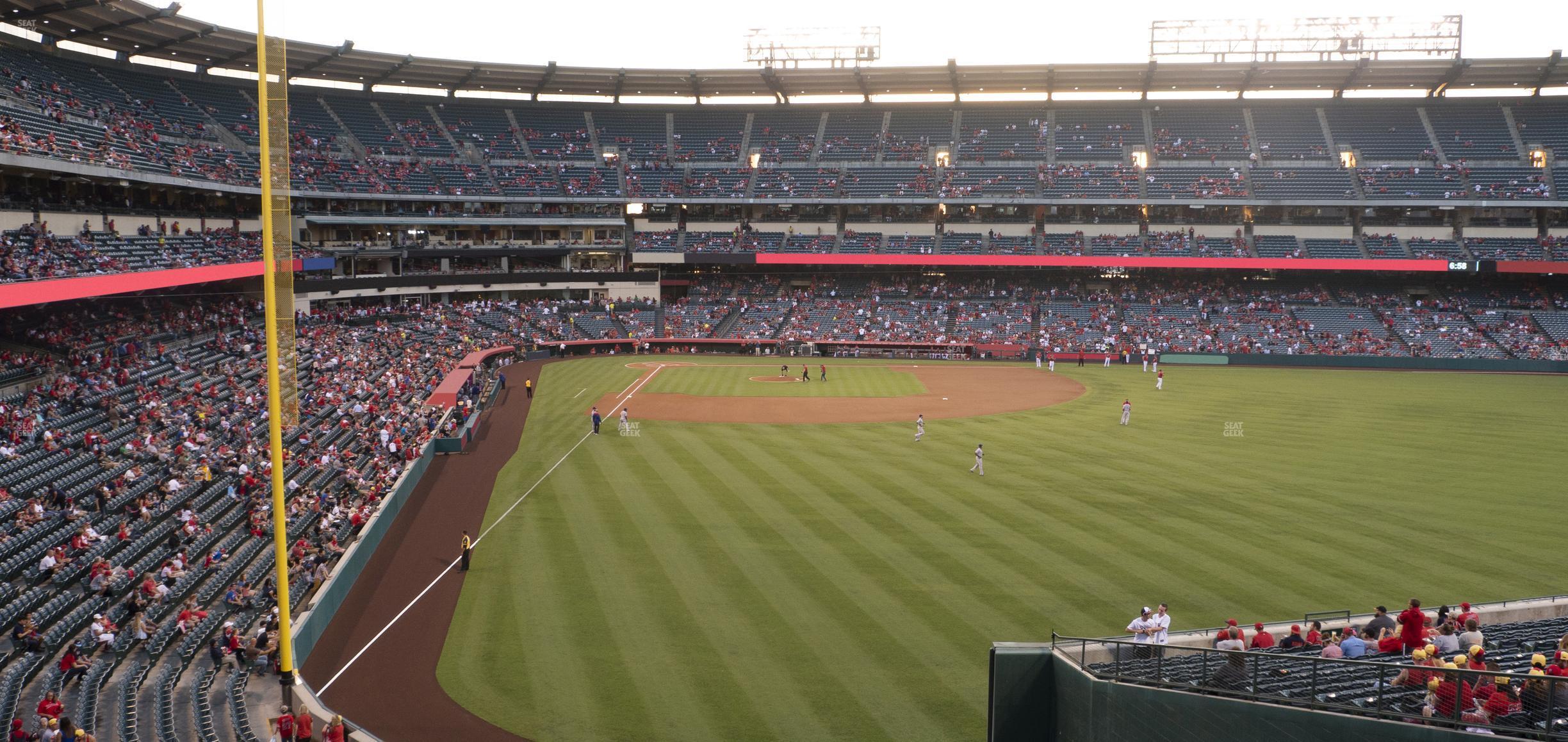 Seating view for Angel Stadium of Anaheim Section 242