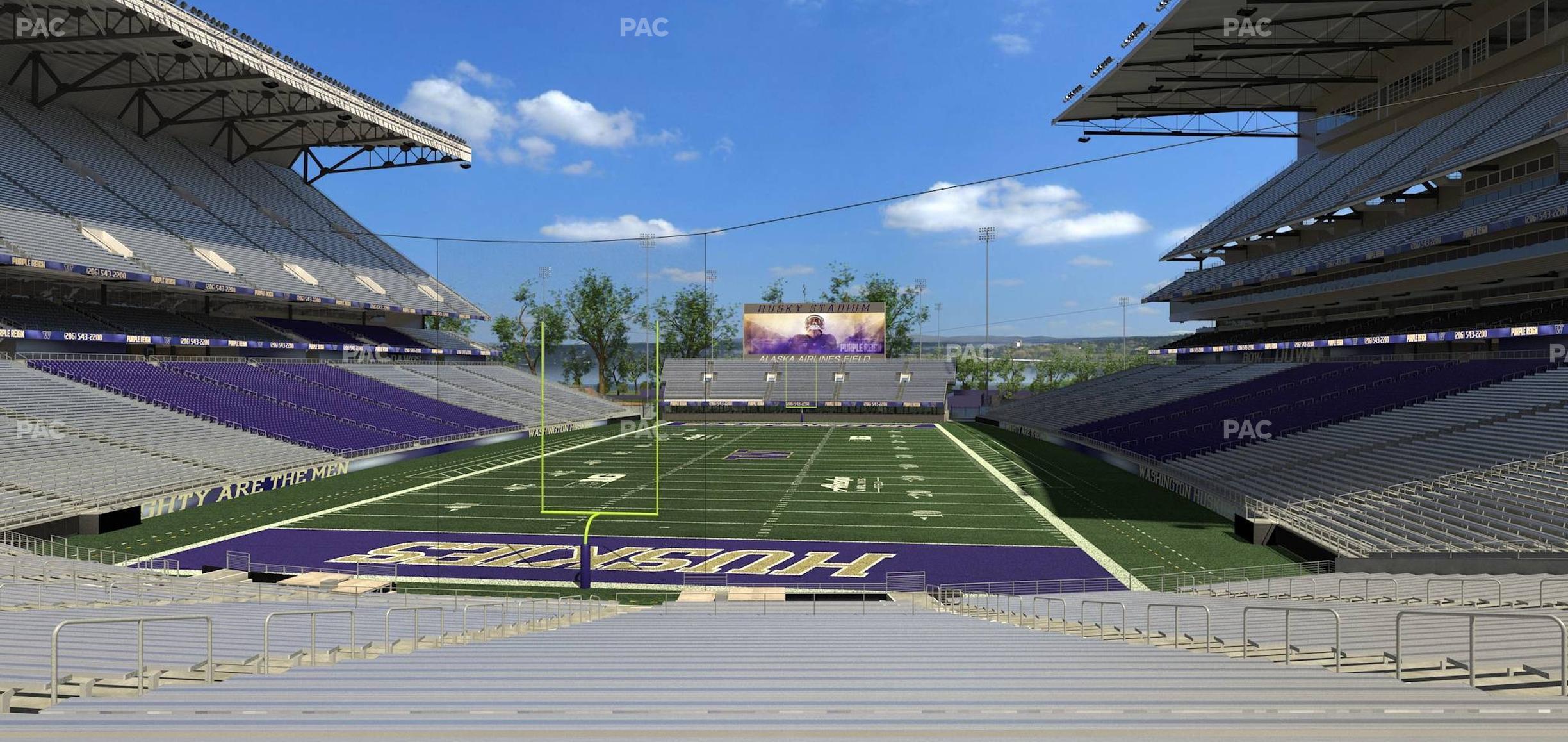 Seating view for Husky Stadium Section 117