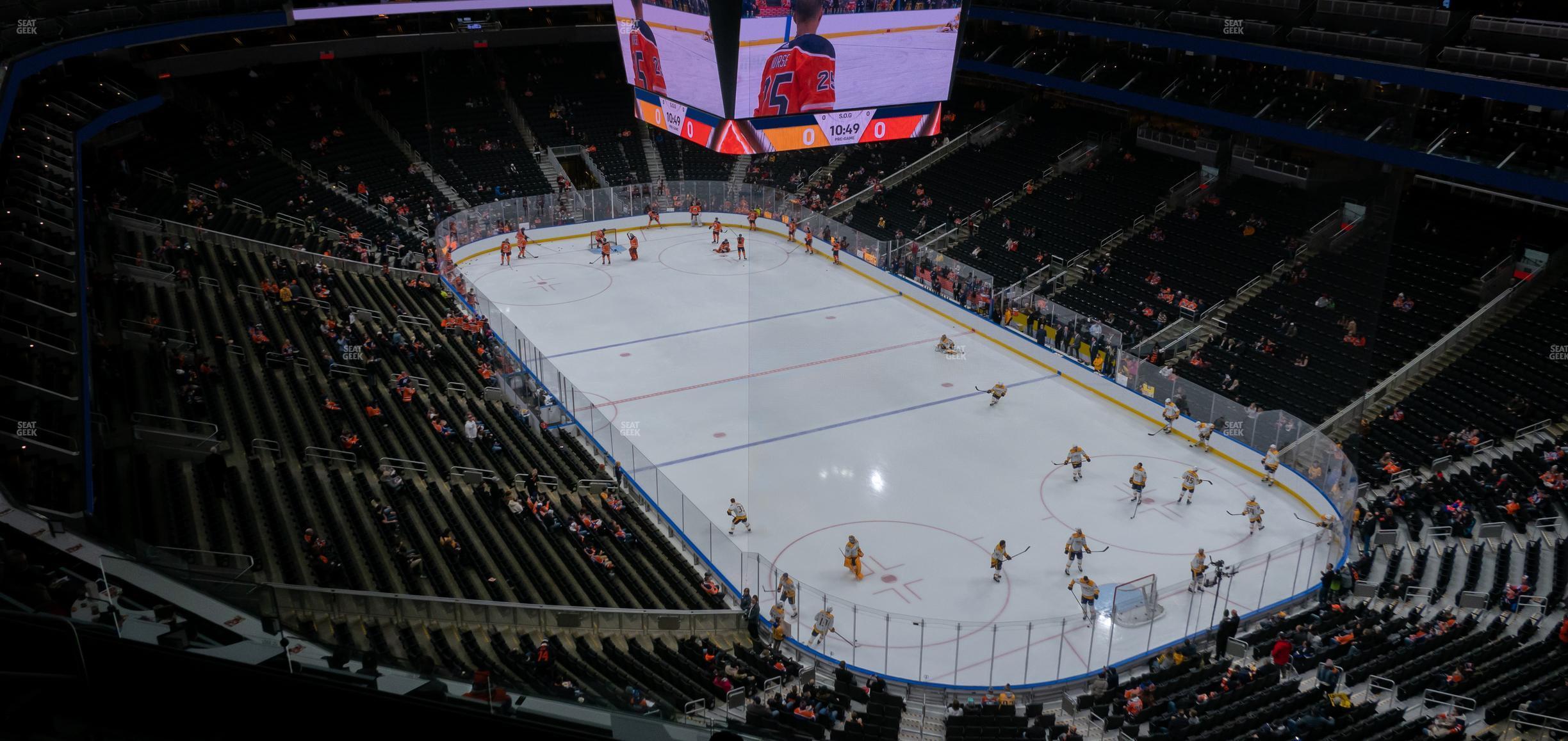 Seating view for Rogers Place Section 214