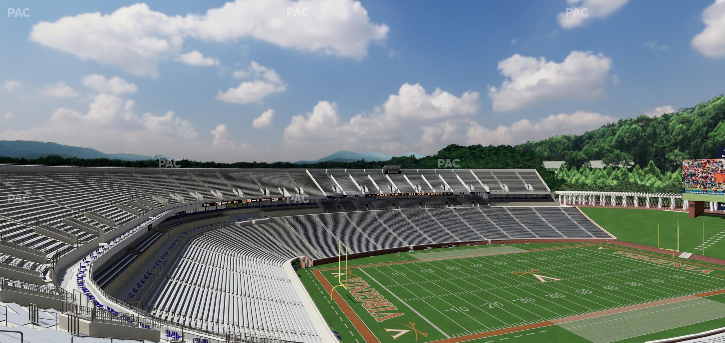 Seating view for Scott Stadium Section 513