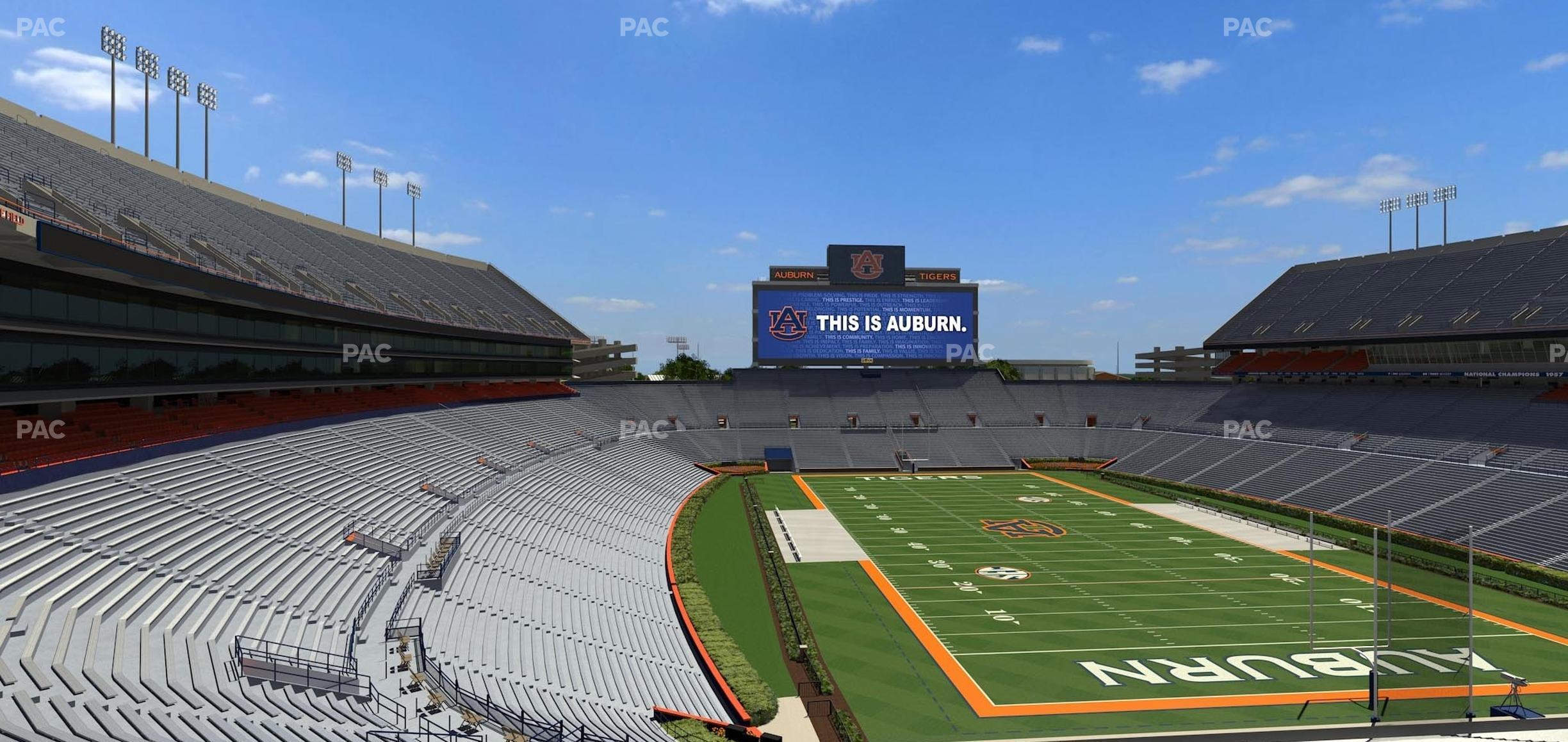 Seating view for Jordan-Hare Stadium Section 37