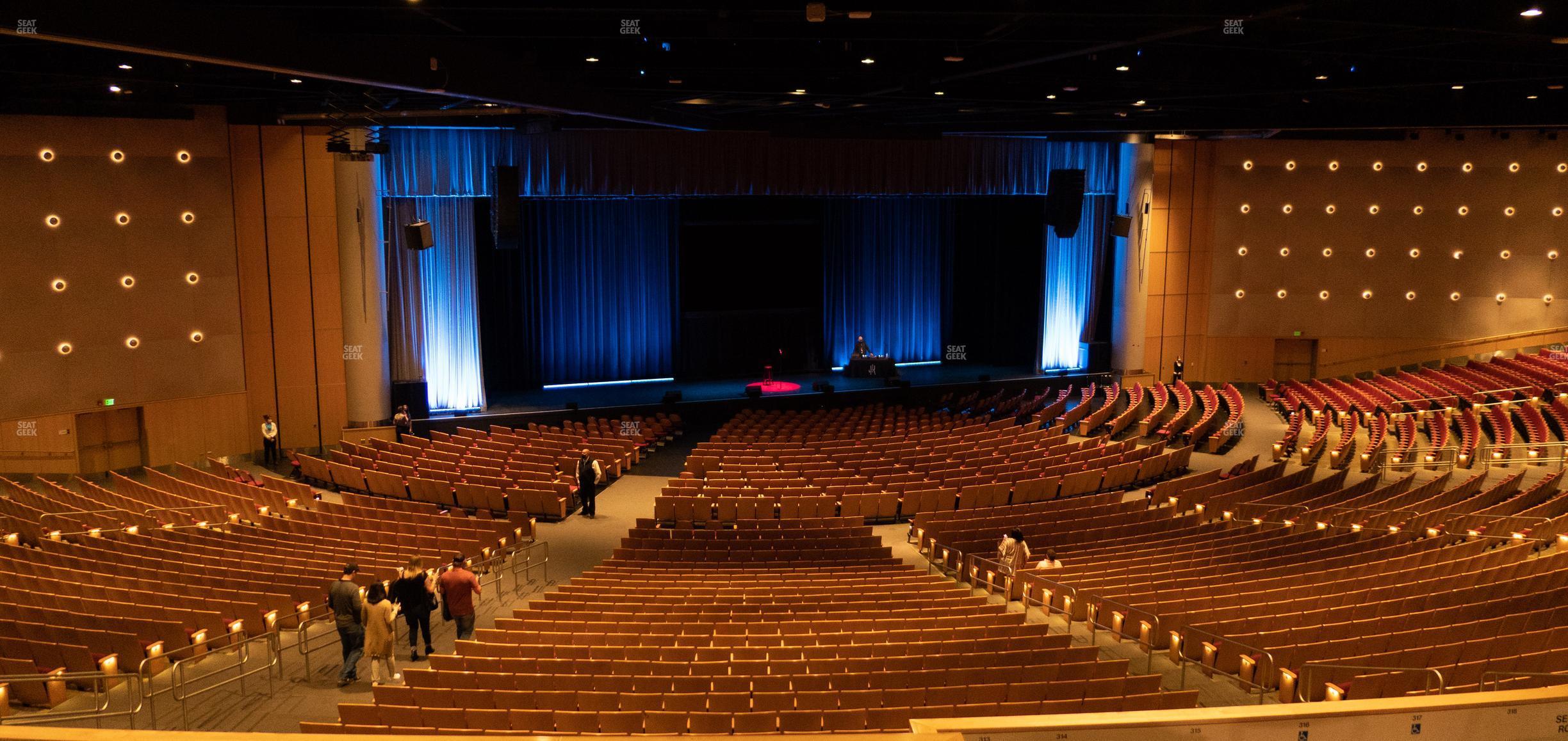 Seating view for Bellco Theatre Section Balcony 3