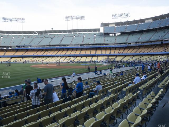 Seating view for Dodger Stadium Section 45 Fd