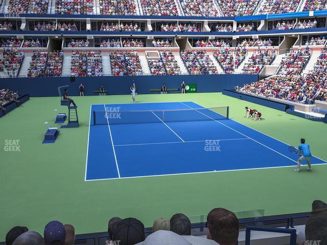 Seating view for Arthur Ashe Stadium Section 1