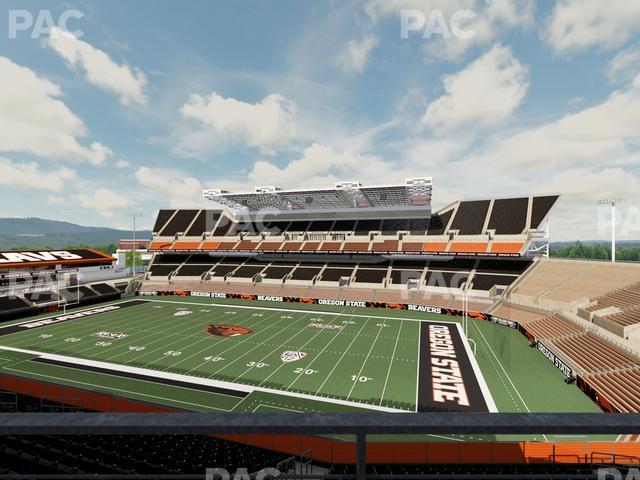 Seating view for Reser Stadium Section 229