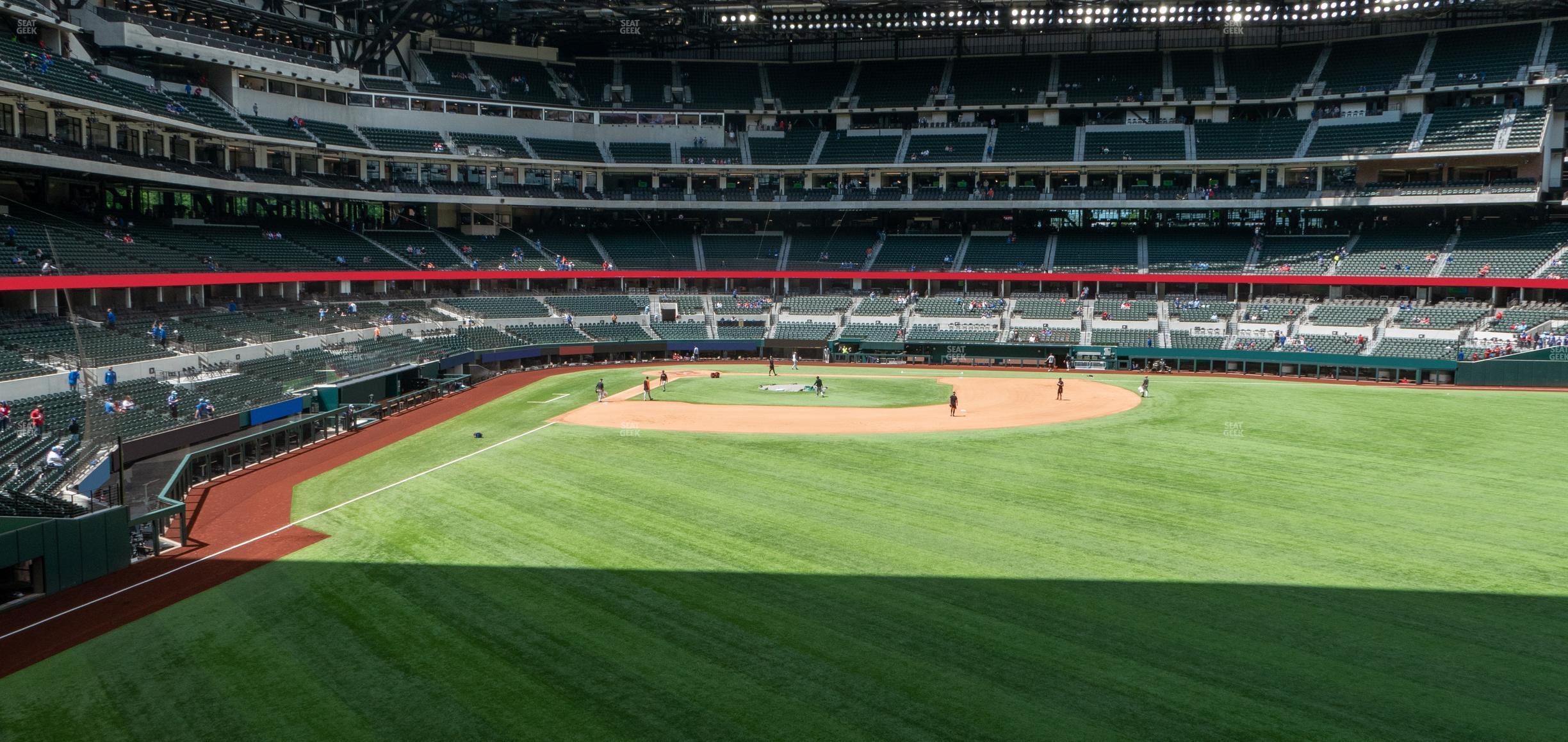 Seating view for Globe Life Field Section 130