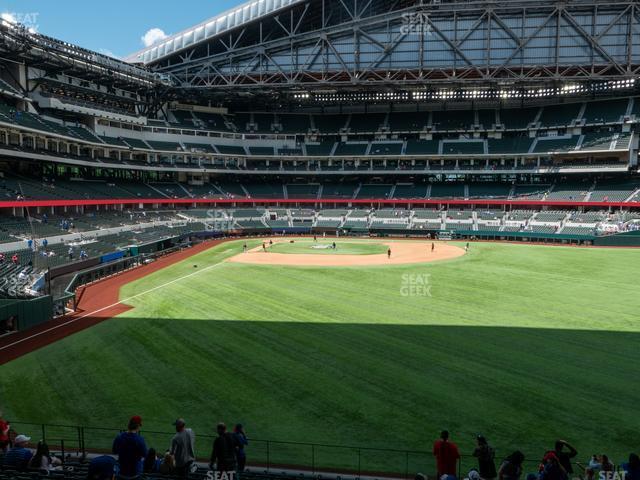 Seating view for Globe Life Field Section 130