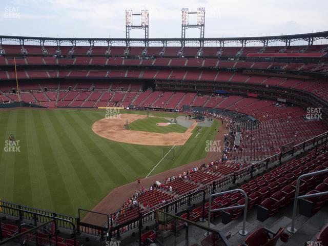 Seating view for Busch Stadium Section Left Field Pavilion 369