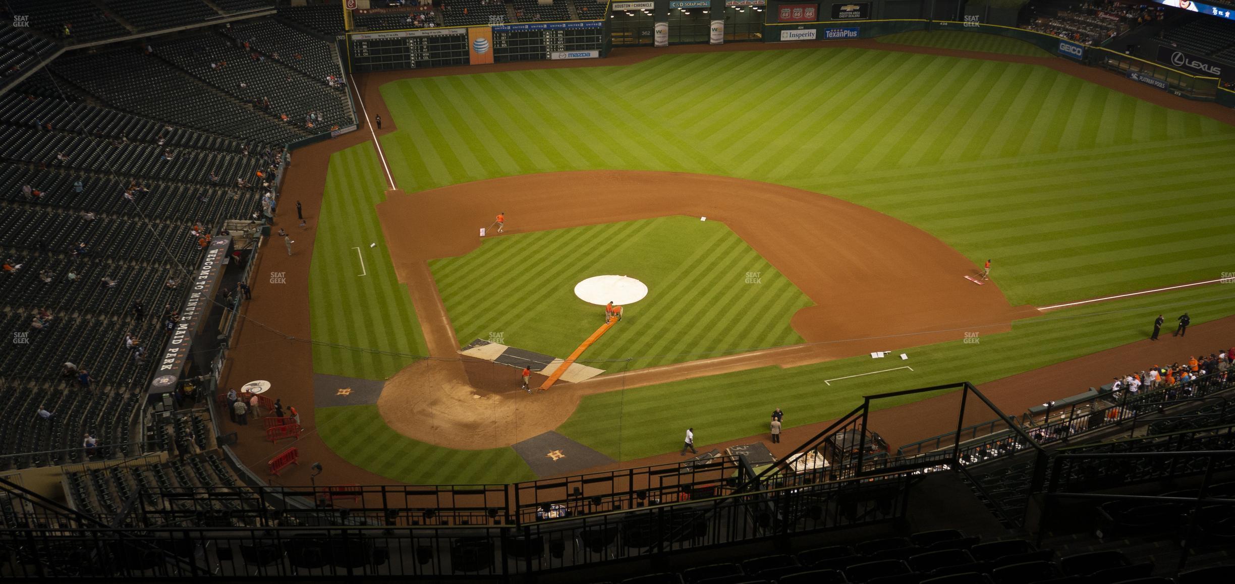 Seating view for Minute Maid Park Section 422