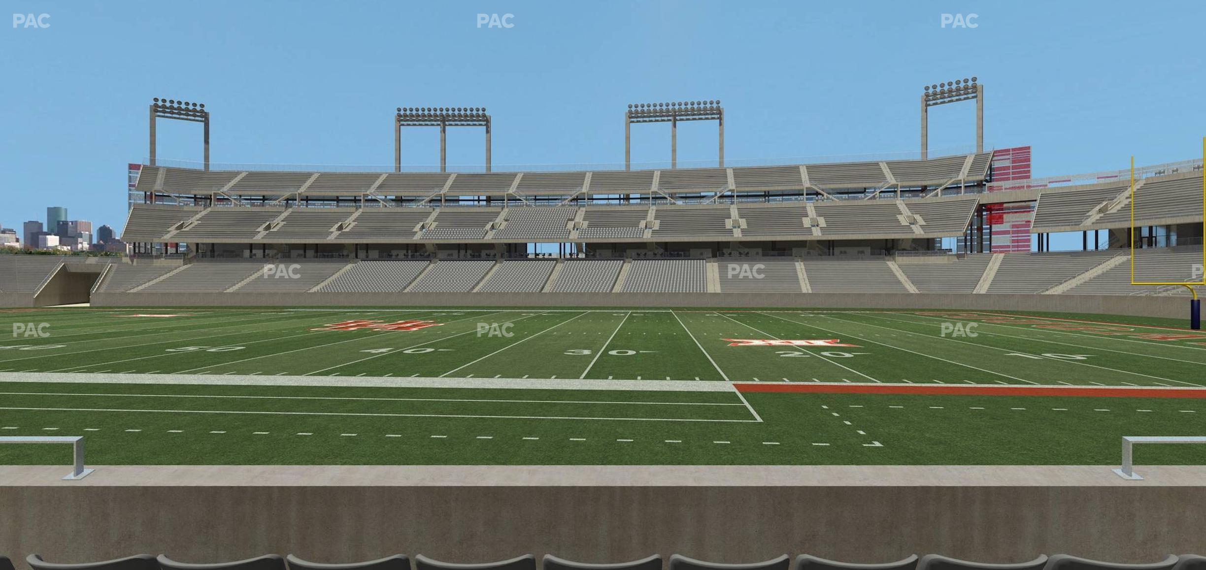 Seating view for TDECU Stadium Section 106