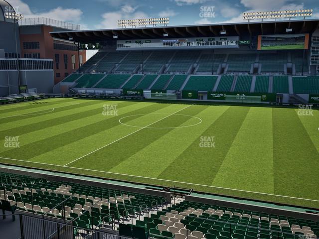 Seating view for Providence Park Section 98