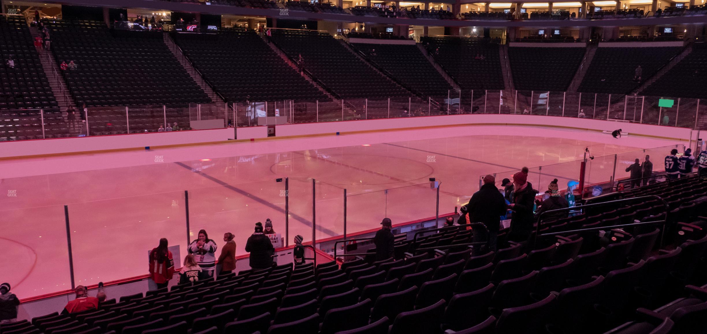 Seating view for Xcel Energy Center Section 118