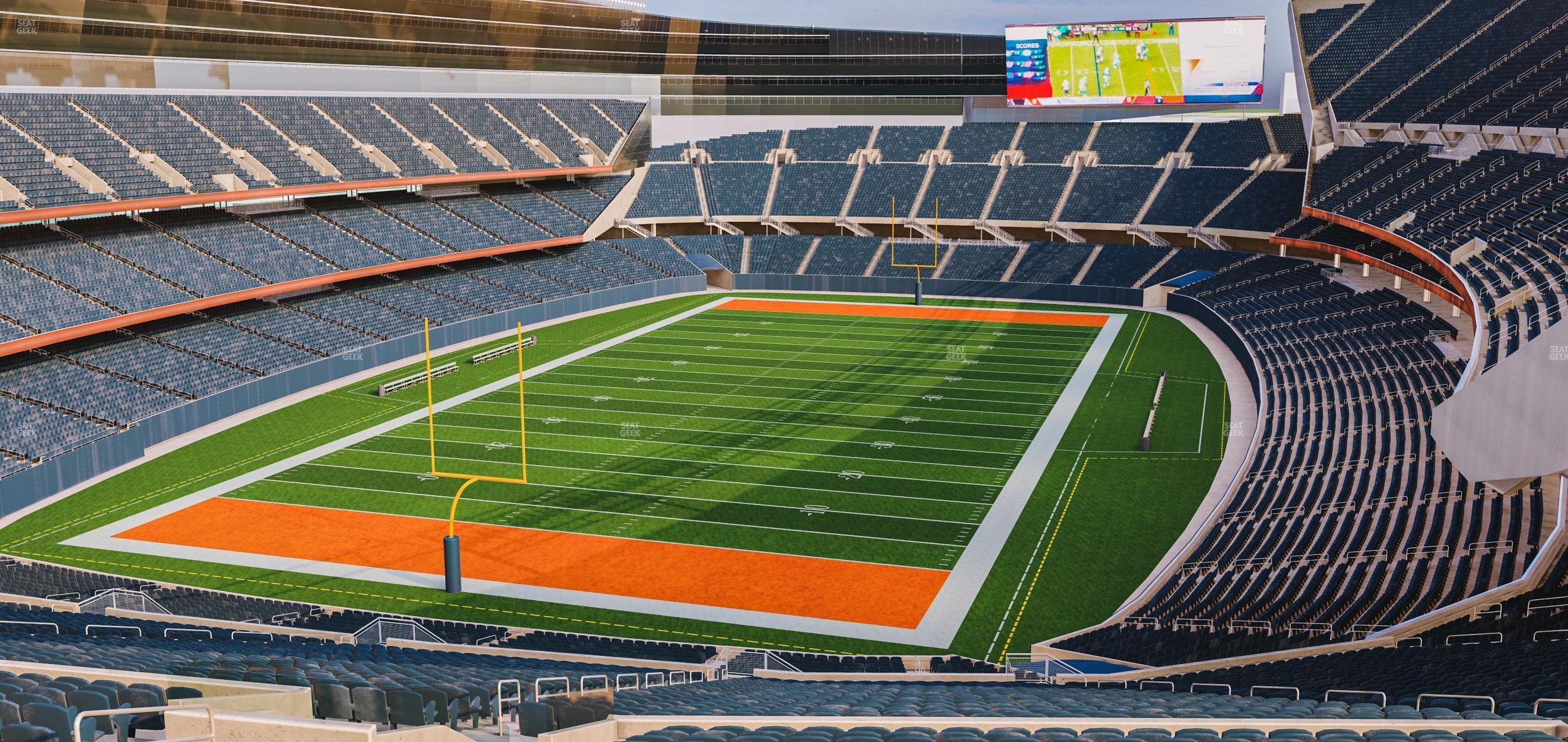 Seating view for Soldier Field Section 349