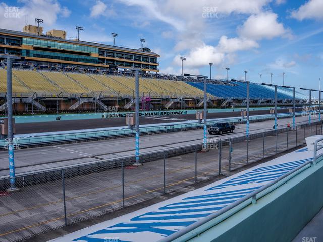 Seating view for Homestead-Miami Speedway Section Pit Road Cabana 11