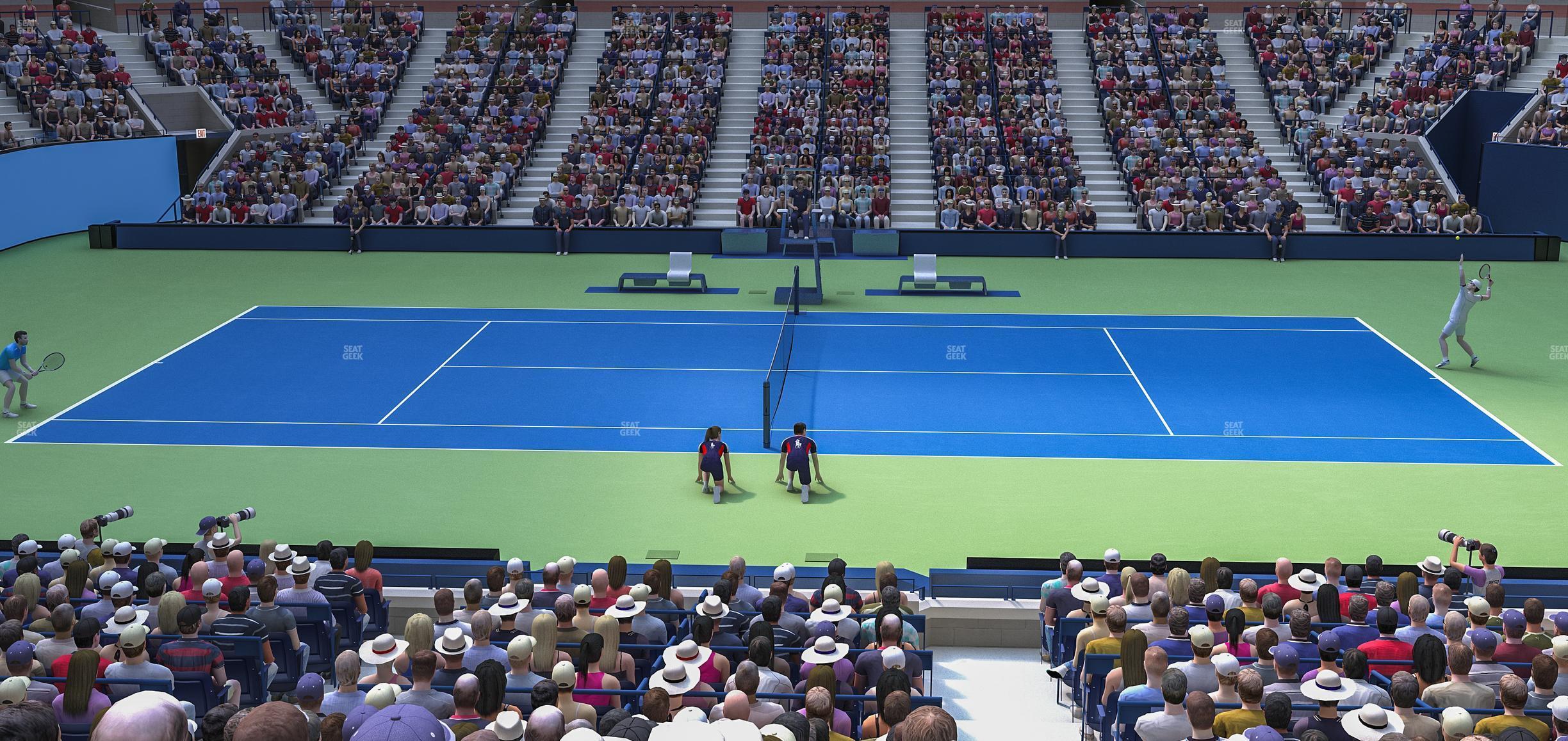 Seating view for Arthur Ashe Stadium Section Suite 112