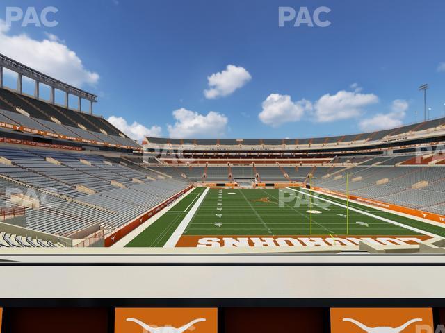 Seating view for Darrell K Royal - Texas Memorial Stadium Section 40 R