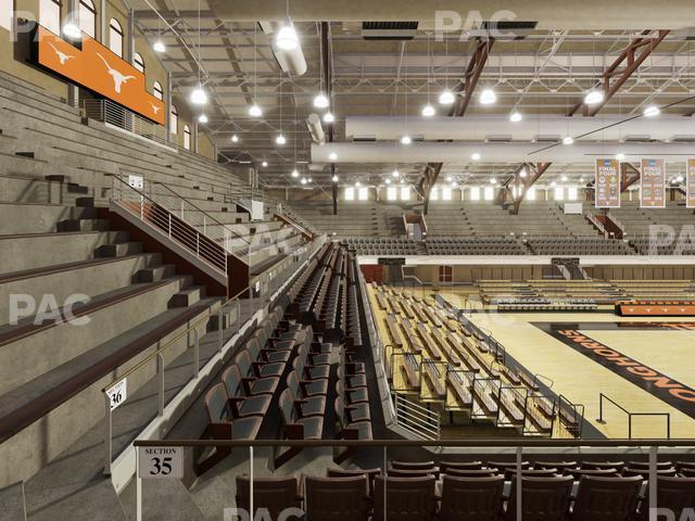 Seating view for Gregory Gym Section Bench 135