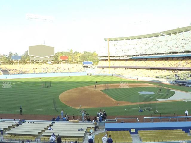 Seating view for Dodger Stadium Section 137 Lg