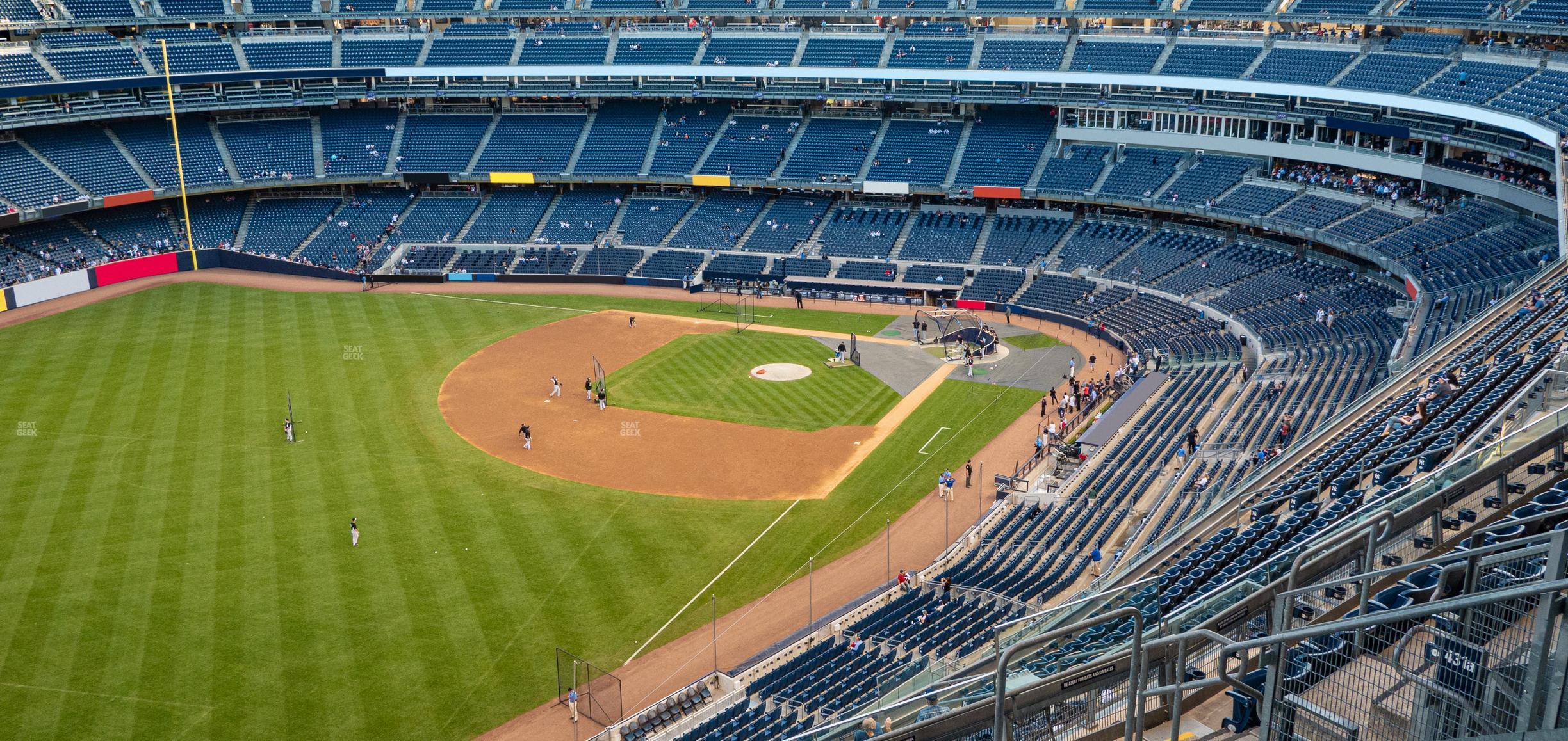 Seating view for Yankee Stadium Section Grandstand Level 431 B