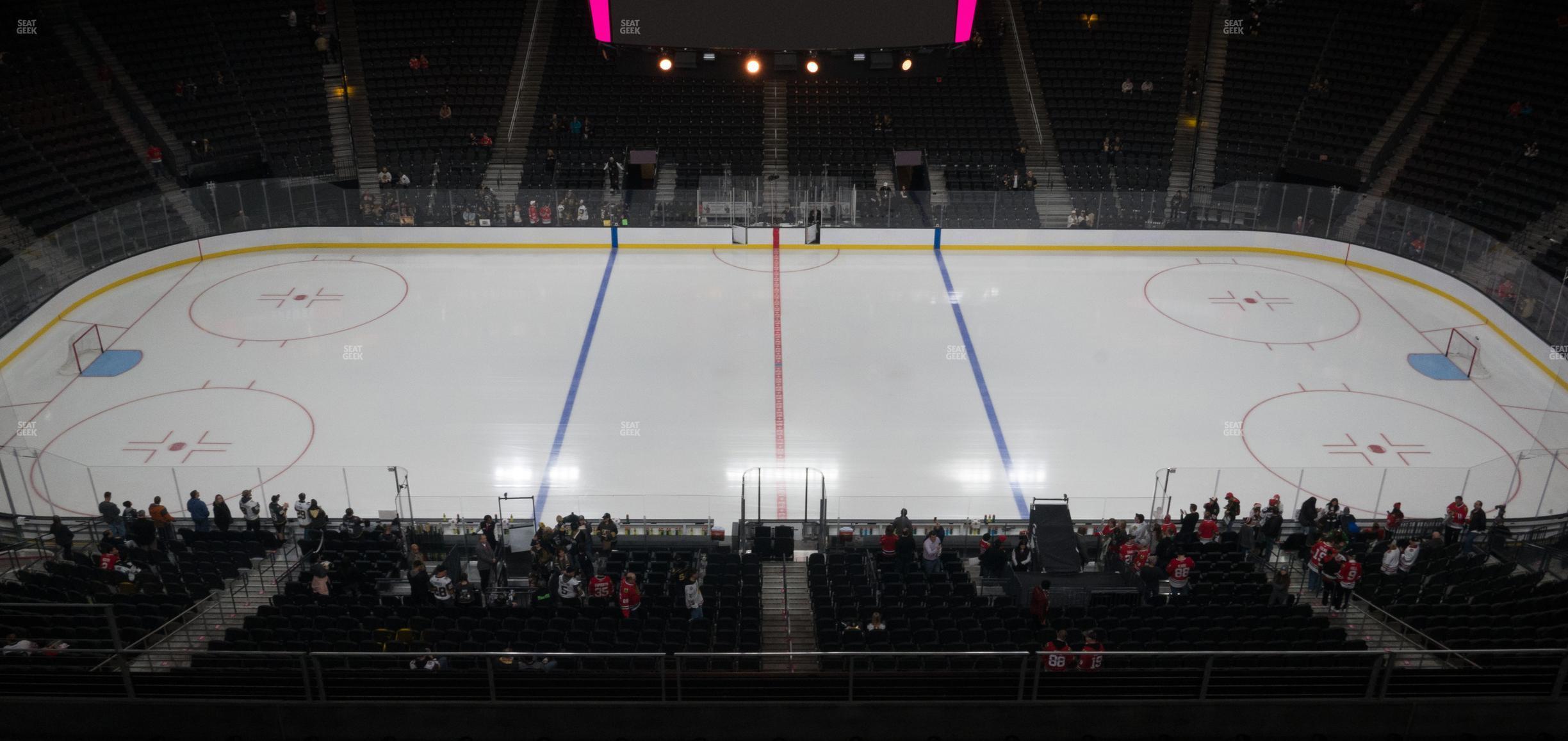 Seating view for T-Mobile Arena Section 205