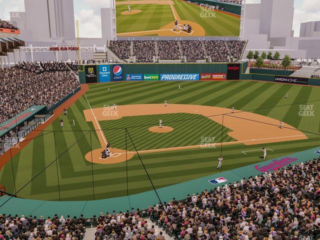 Seating view for Progressive Field Section Suite 232