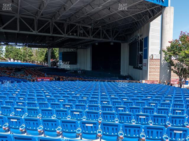 Seating view for PNC Music Pavilion Section Ga Deck 4