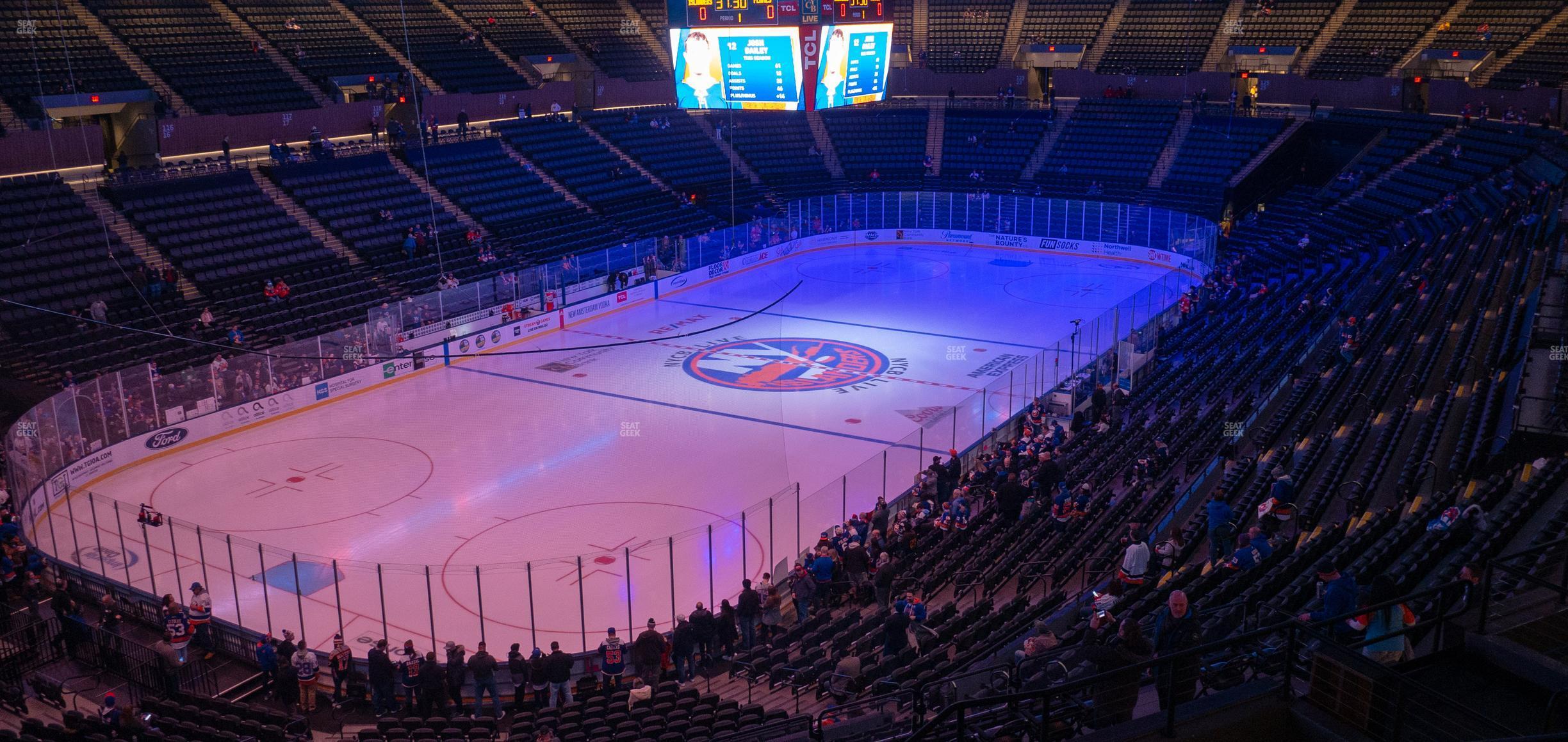 Seating view for Nassau Coliseum Section 209