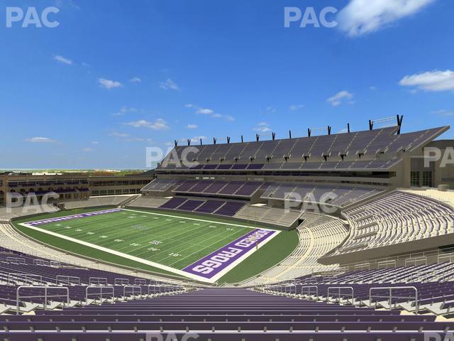 Seating view for Amon G Carter Stadium Section 228