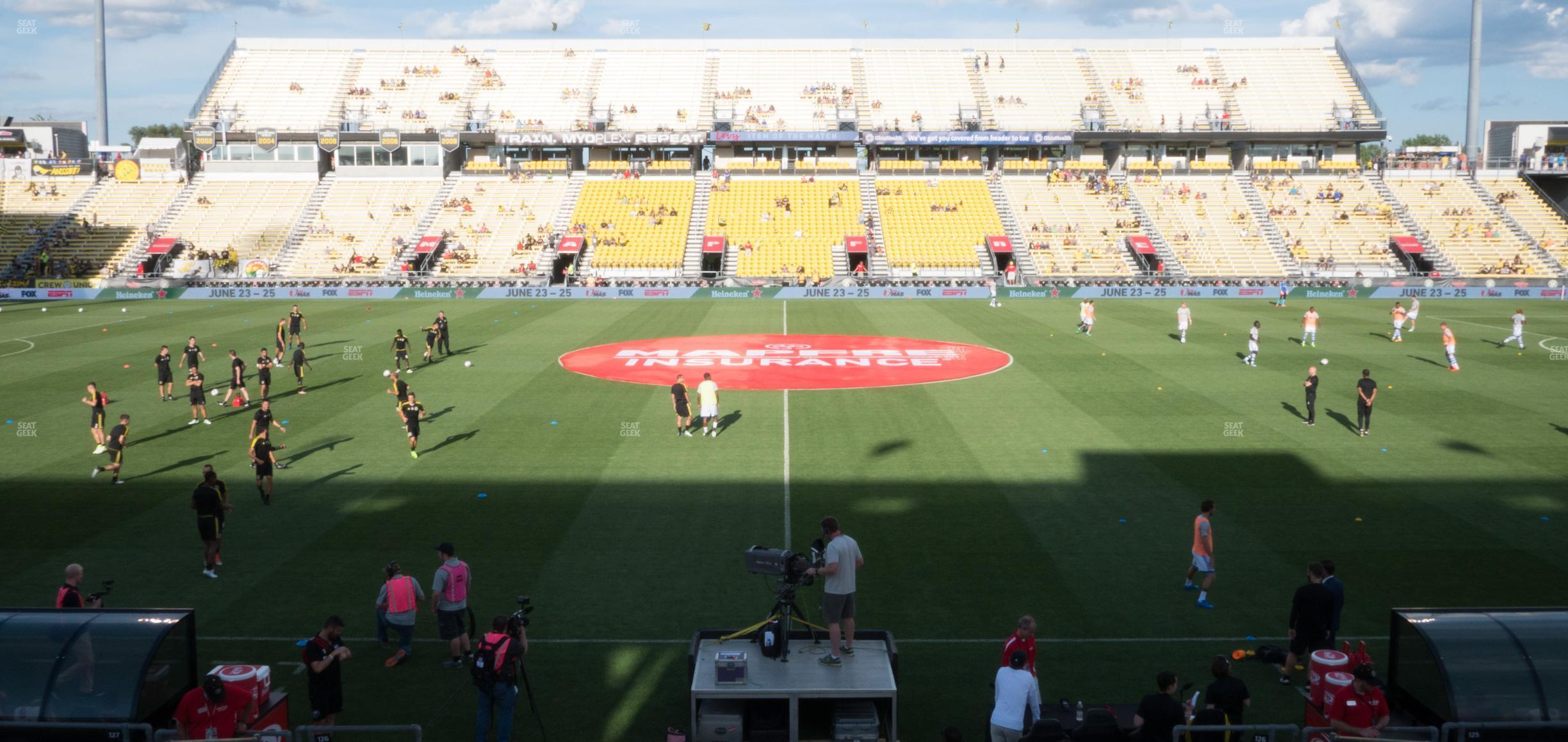 Seating view for Historic Crew Stadium Section 126