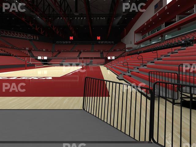 Seating view for Bob Devaney Sports Center Section A 10