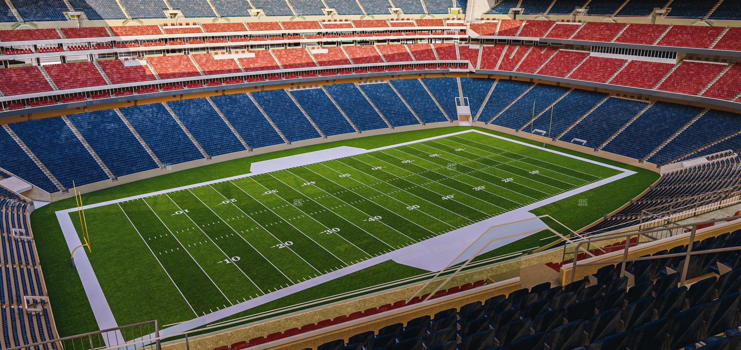 Seating view for NRG Stadium Section 639