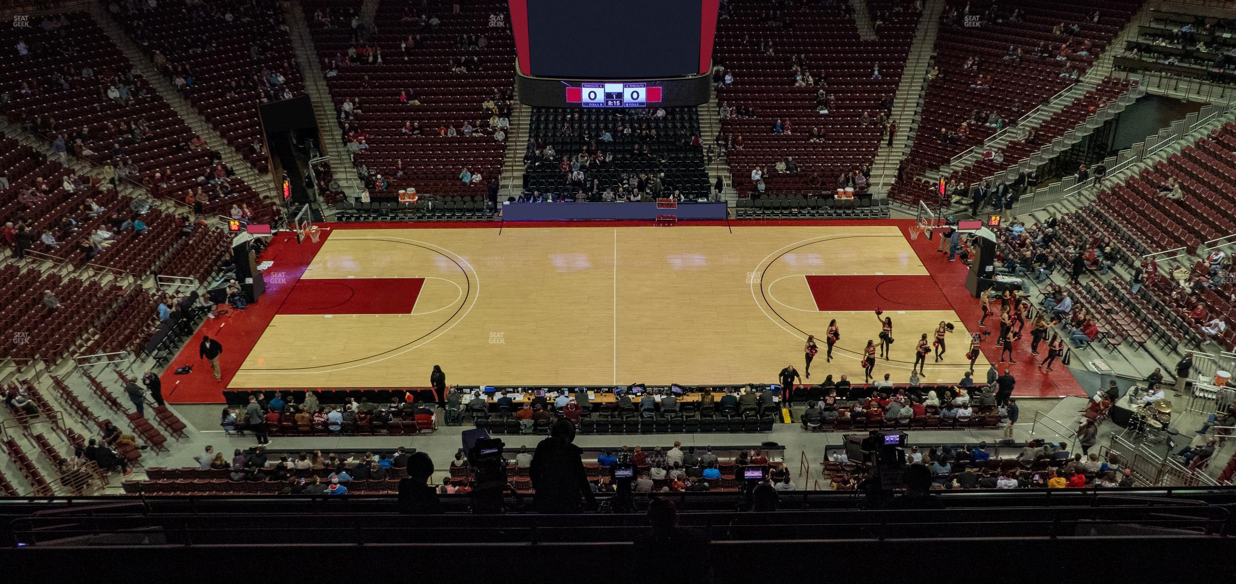 Seating view for Colonial Life Arena Section 222