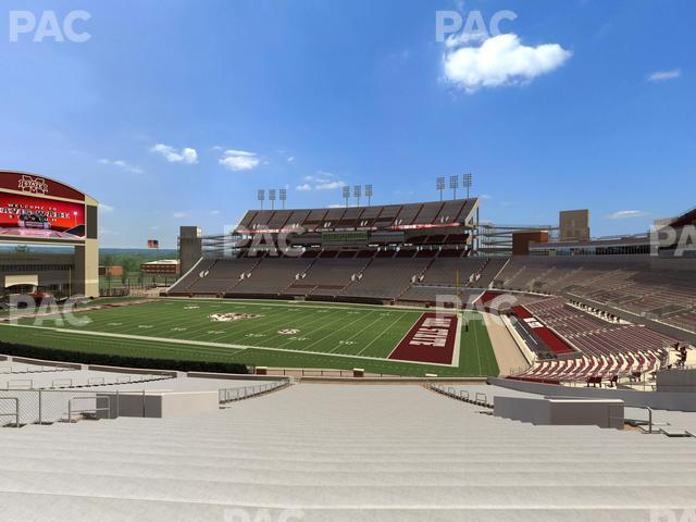 Seating view for Davis Wade Stadium Section State Level Suite 17