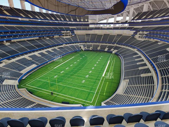 Seating view for SoFi Stadium Section 312