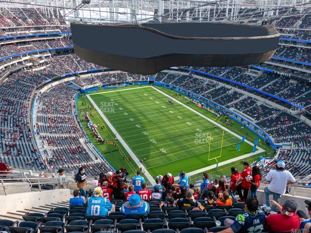 Seating view for SoFi Stadium Section 551