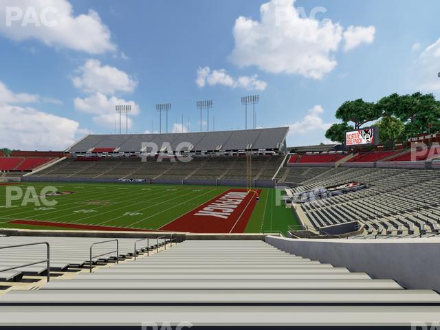 Seating view for Carter-Finley Stadium Section 17