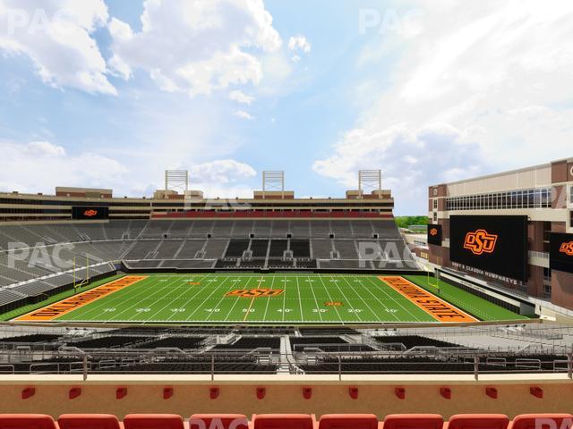 Seating view for Boone Pickens Stadium Section Club 507