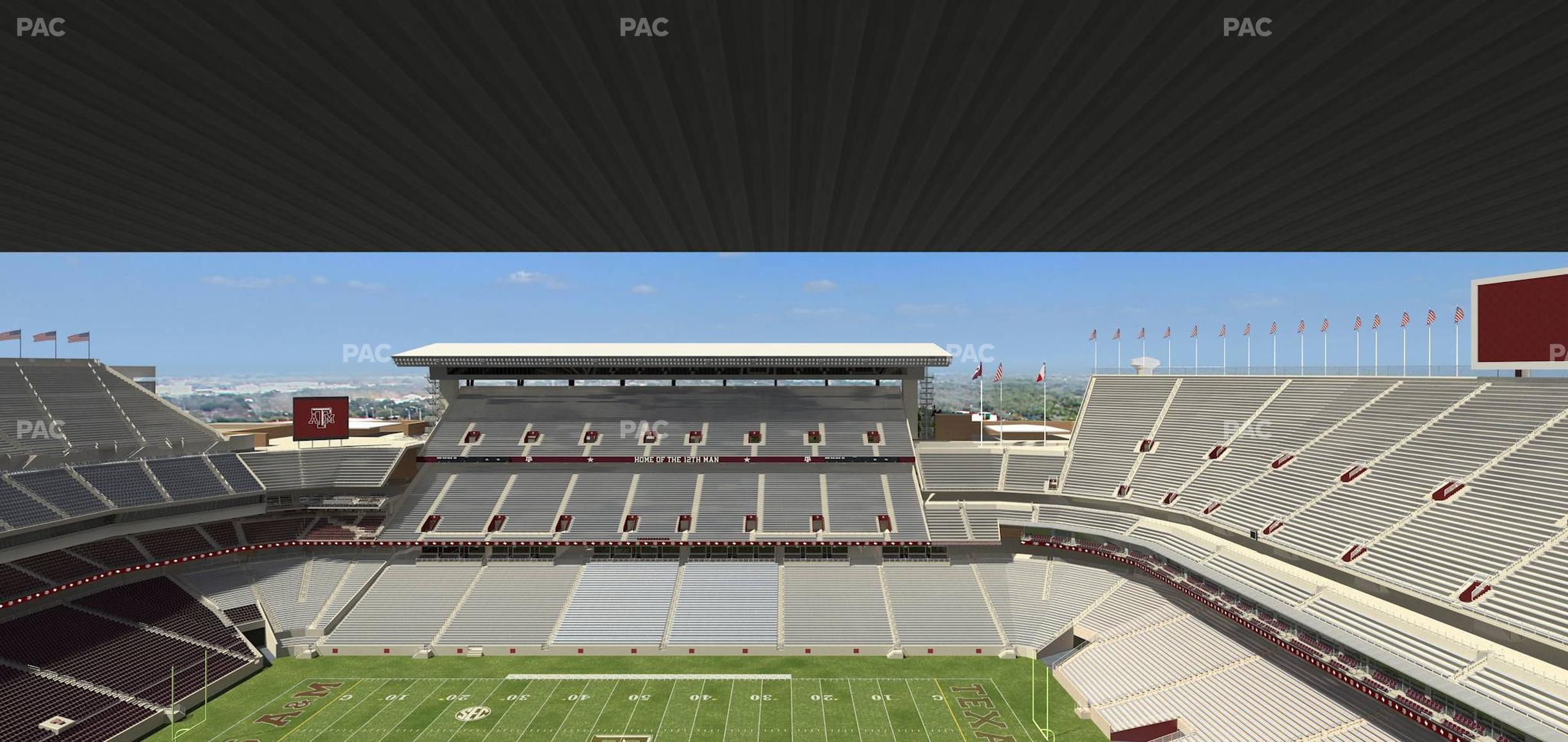 Seating view for Kyle Field Section 403