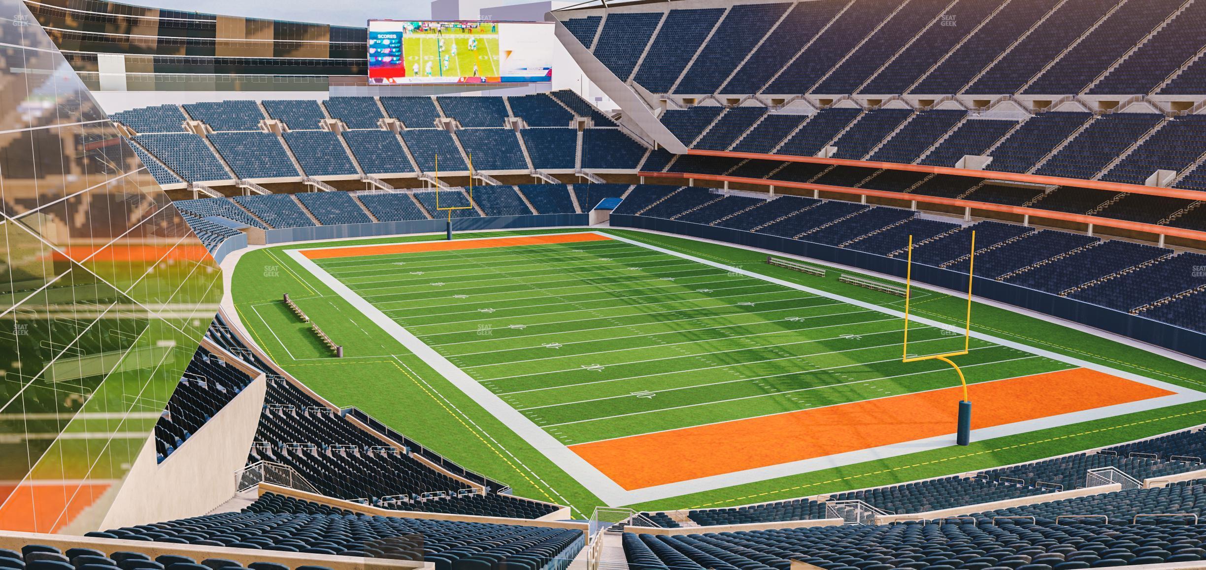 Seating view for Soldier Field Section 356