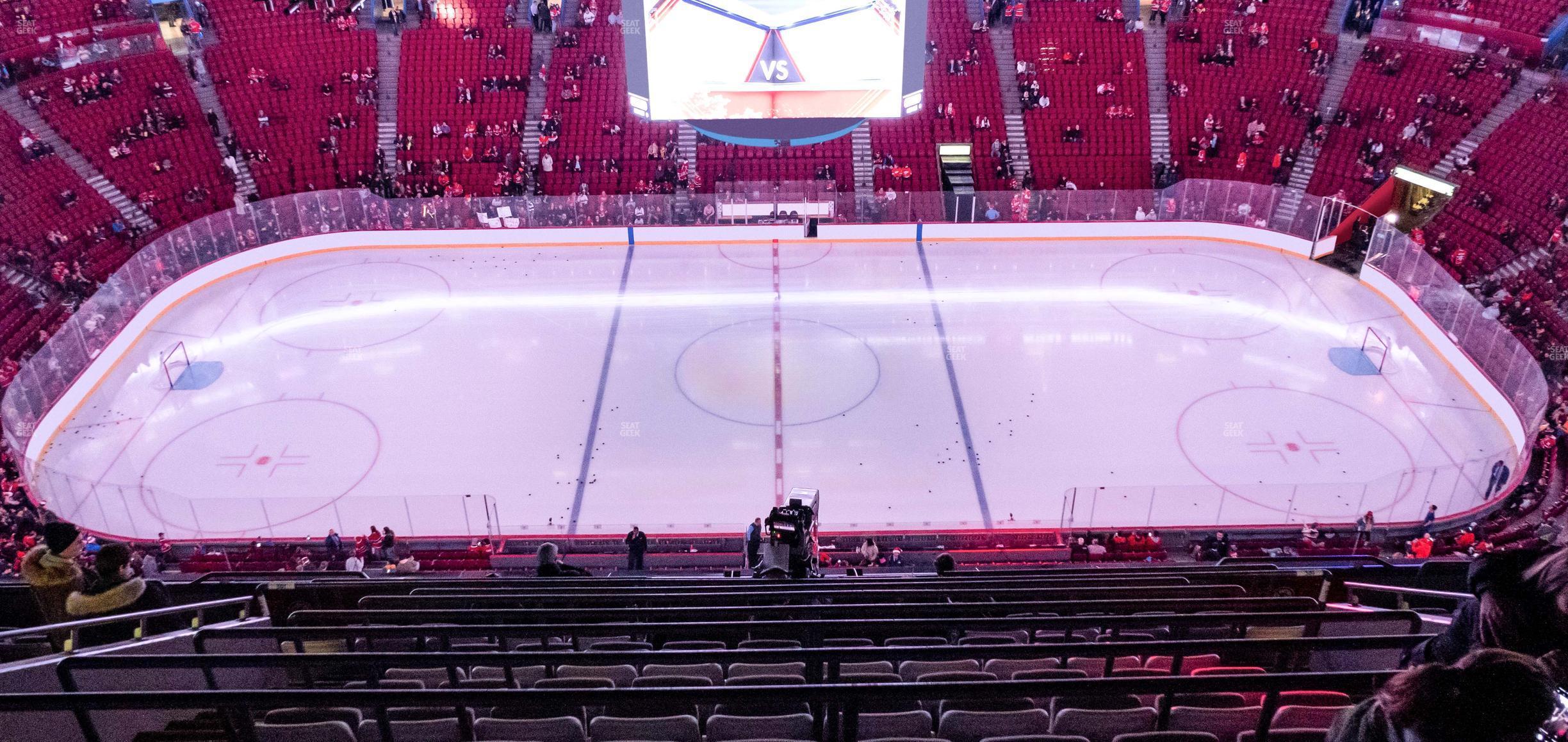 Seating view for Centre Bell Section 401