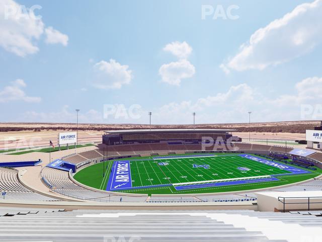 Seating view for Falcon Stadium Section U 10