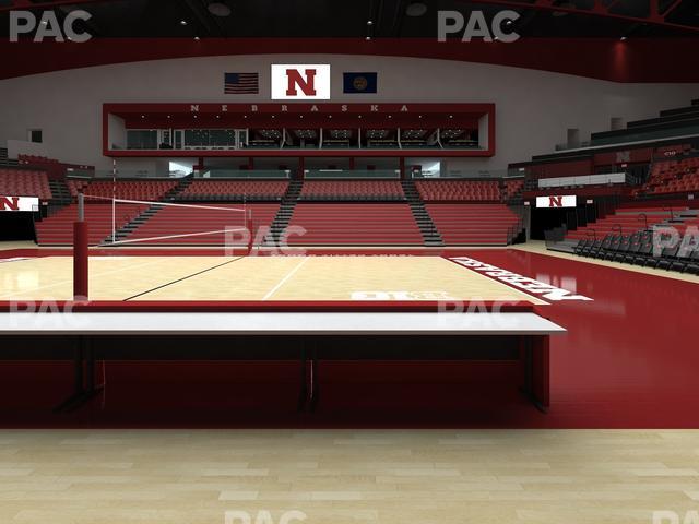 Seating view for Bob Devaney Sports Center Section A 14