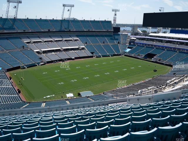 Seating view for EverBank Stadium Section 415