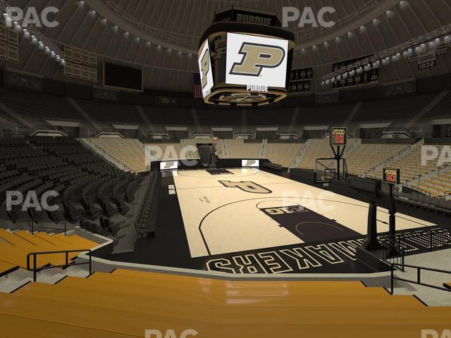 Seating view for Mackey Arena Section Lower 6